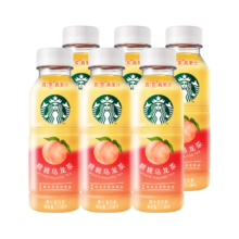 星巴克 星茶饮 桃桃乌龙茶 330ml*6瓶 瓶装果汁茶饮料