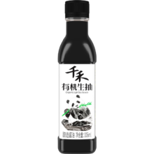 千禾 零添加特级酱油有机生抽 106ml