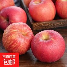 京喜加 正宗山东红富士苹果 5斤