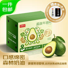 京鲜生 进口牛油果 6粒装 单果130g
