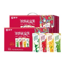 蒙牛 真果粒缤纷礼盒装 250g*24盒*2提 多口味果香奶香饮品
