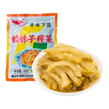 涪陵 鲜脆榨菜丝 50g 3袋 *4件（拍3发4）