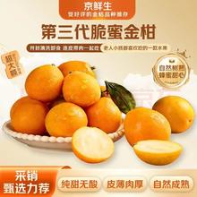 今日必买：京鲜生 广西第三代脆蜜金柑4斤礼盒（每斤20-27粒）源头直发包邮