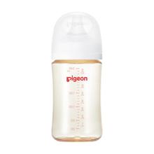 贝亲 240ml 奶瓶 PPSU奶瓶宽口径耐摔婴儿ppsu奶瓶3代新款 240带M奶嘴（3-6个月
