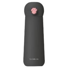 乐扣乐扣 喵喵弹跳保温保冷杯 黑色 400mL LHC3293BLK