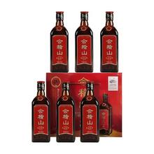 会稽山纯正五年陈花雕酒半干型500ml*6瓶整箱