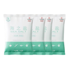 芦花 未加碘海盐 400g*4袋