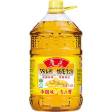 鲁花 5S压榨一级花生油 5.76L