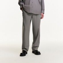 JACK&JONES 男装休闲裤 春秋纯色宽松长裤 商务通勤百搭款