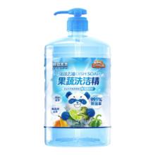 三只松鼠 果蔬食品级洗洁精 1.5kg*2件