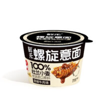 临期：鲜禾 螺旋意面 黑椒牛肉味48g*30盒