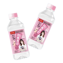 沃地 白桃味苏打水 无汽 0糖0脂0防腐剂 350mL