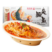 京加坊 同庆楼招牌臭鳜鱼 530g 含料理包 净膛腌