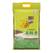 福临门 大米苏软香 苏北粳米 江苏大米 2.5kg*1袋
