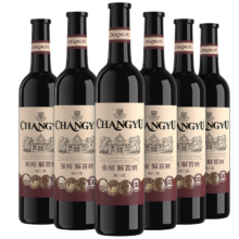 张裕 第八代N118解百纳蛇龙珠干红葡萄酒 750ML*6支 年货送礼