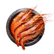 禧美海产 冷冻阿根廷红虾净重4斤/盒 L2规格 46-54只(大号)烧烤 海鲜水产