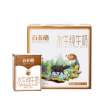 百菲酪 4.0g水牛 利乐砖 纯牛奶 优质乳蛋白 200ml 12盒