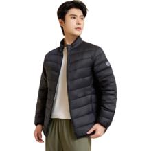 波司登制造商清仓 2026秋冬男士轻薄通勤室内内搭鸭绒羽绒服 黑色 XL （140-160斤）
