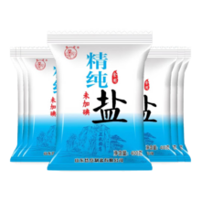 食用盐 精制加碘盐 400g 家用炒菜调味细盐