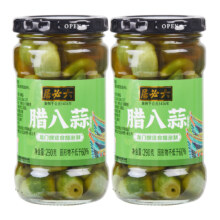 六必居腊八蒜龙门米醋泡腊八蒜醋泡蒜瓣饺子腊八蒜炸酱面腊八蒜 腊八蒜290g*2瓶