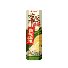 好丽友 薯愿薯片酸奶油洋葱味蘸酱 96g/罐 非油炸膨化零食