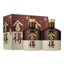 舍得 品味舍得 52° 浓香型白酒 375ml×2瓶