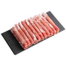 东来顺 内蒙原切肥牛卷 1斤 国产生鲜牛肉 涮火锅食材