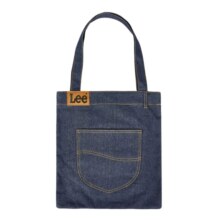 超V：LEE 牛仔购物袋 单肩斜挎包 大容量时尚通勤包