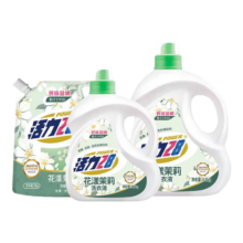 活力28 花漾茉莉洗衣液 2kg*2袋 洁净去渍亮白留香