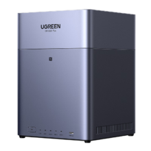 绿联 DH4300Plus 8G 四盘NAS 家庭网络存储 空盘版