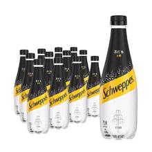 今日必买、年货大集、淘金币可用、88VIP：Schweppes 怡泉 无糖 苏打水400ml*12瓶