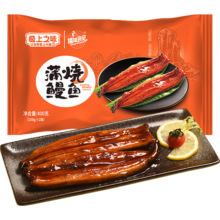 顶顶鳗 蒲烧鳗鱼 日式烤鳗鱼 400g/袋2条整条装*3件