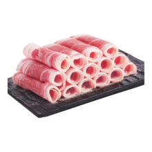 东来顺 国产原切羊肉卷 300g 内蒙古羔羊 火锅食材 羊肉生鲜