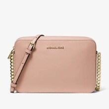 超V：MICHAEL KORS Jet Set 女士皮质斜挎单肩小方包