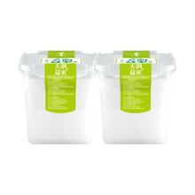 天润 两桶装TERUN天润益家全脂风味发酵乳方桶装酸奶1kg*2桶装