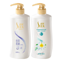 舒蕾 蚕丝柔顺洗发水沐浴露套装 600ml*2瓶 1200ml