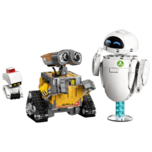 乐高 LEGO 迪士尼 43279 瓦力与伊娃机器人 积木玩具 生日礼物