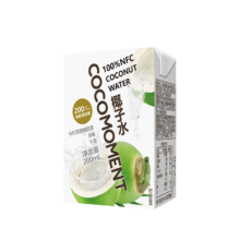 COCOMOMENT 100%NFC椰子水 200ml*12盒 轻享装 椰汁补充天然电解质 年货果汁