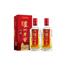 泸州老窖 泸州特曲 52%vol 浓香型白酒 375ml*2瓶