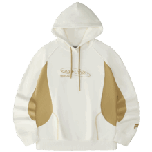 FILA FUSION系列女式卫衣 时尚休闲宽松针织连帽上衣