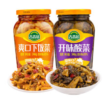吉香居 爽口下饭菜346g 开味酸菜四川泡菜拌饭拌面
