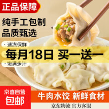 牛肉水饺 速冻食品 500g/包*2件（买一送一）