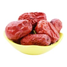 新疆特产 皮皮枣 和田骏枣 精品大红枣*500g × 5件