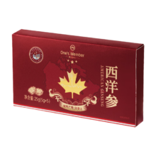 1号会员店 加拿大西洋参1＃含片 25g 进口礼盒装