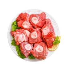 龙大肉食 酱卤猪大骨 4斤（猪棒骨2斤+猪脊骨2斤+老卤汁） 猪肉生鲜