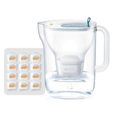 BRITA碧然德 设计师过滤水壶净水器 1壶13芯蓝壶