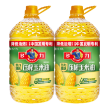多力 压榨玉米油 5.17L*2+盐400g*2