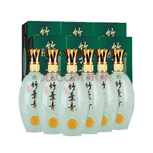 汾酒竹叶青酒 杏花村汾酒 露酒 38度 500mL 6瓶 青瓷10版 整箱