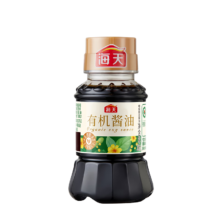 海天 有机生抽100ml 有机0添加特级酱油 一瓶一码 配料干净