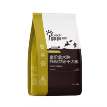 醇粹狗粮 黑标鸭肉梨冻干 中小型犬泰迪比熊 成犬幼犬通用粮 10kg